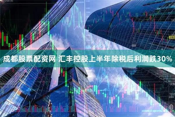 成都股票配资网 汇丰控股上半年除税后利润跌30%